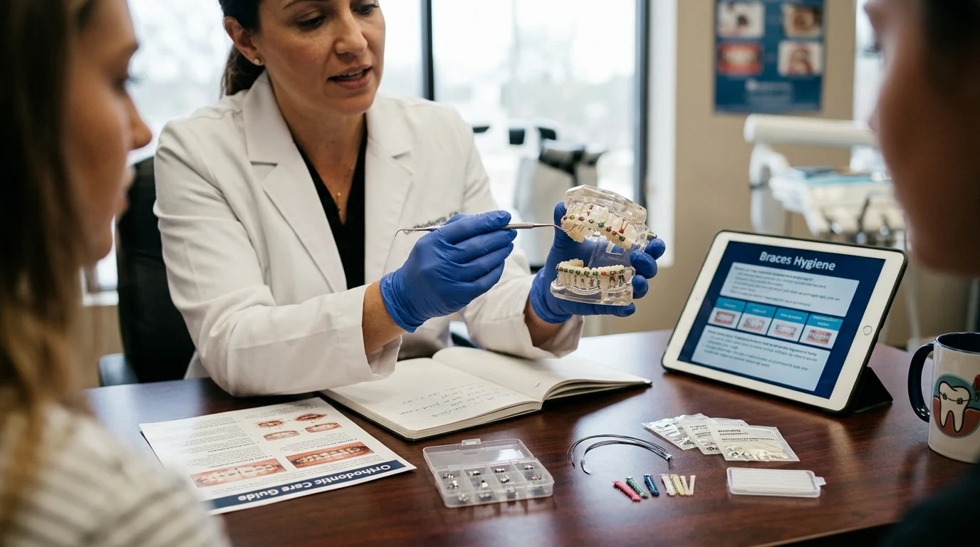 Braces components and care basics