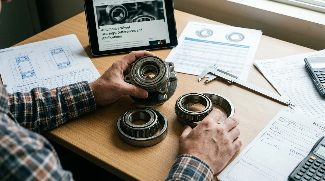 How Automotive Wheel Bearings Work and Differ