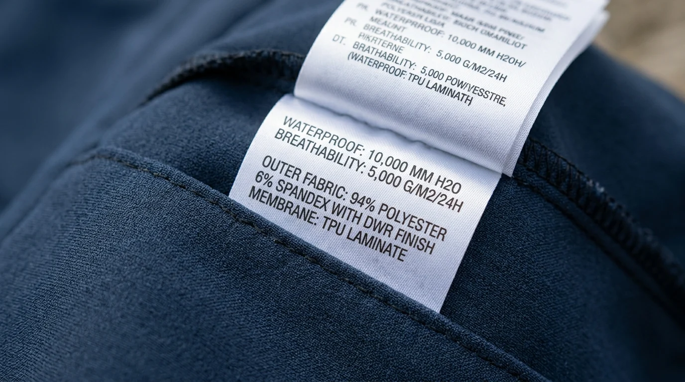 Which Outdoor Jacket Fabric Specifications Buyers Should Compare