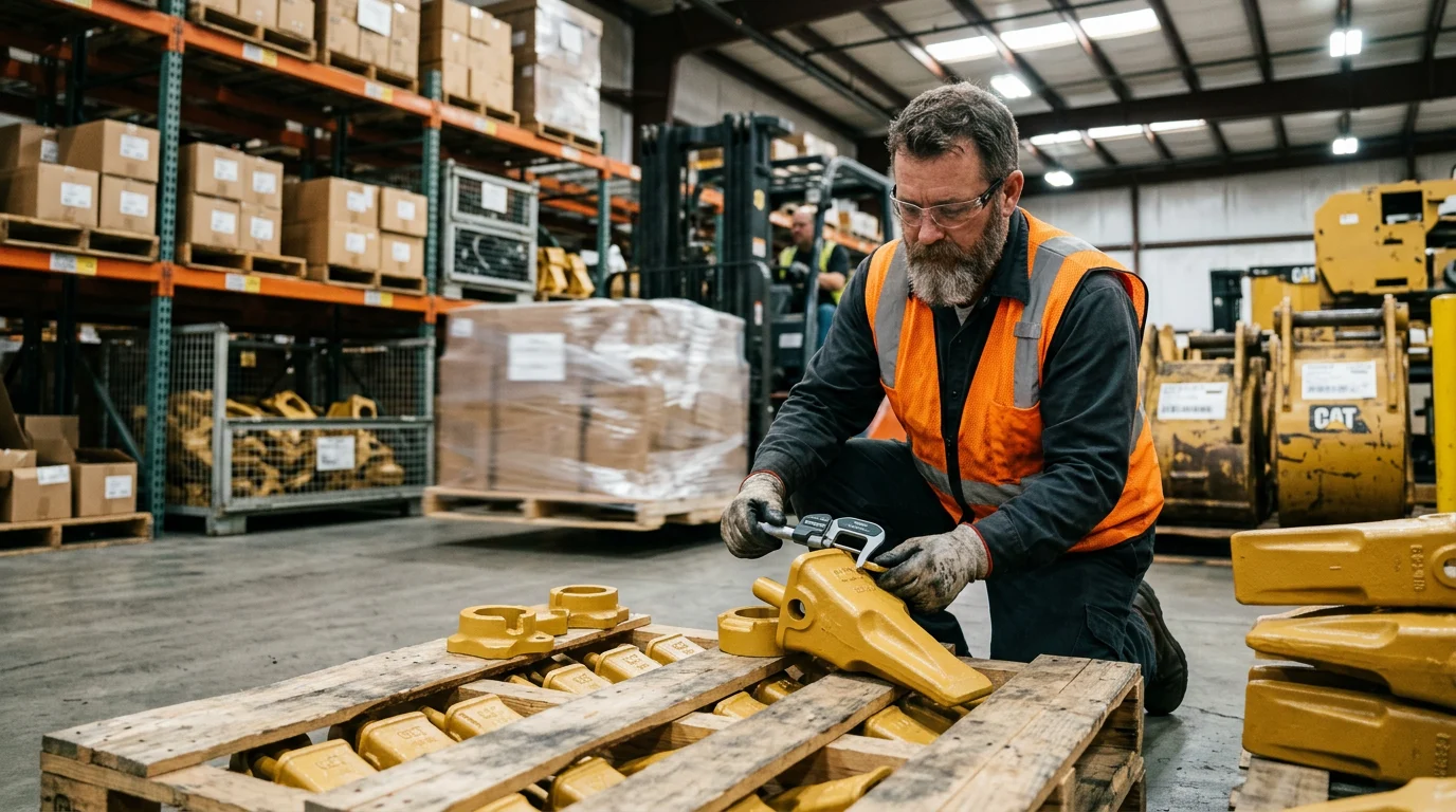 How to evaluate Caterpillar bucket teeth and adapters