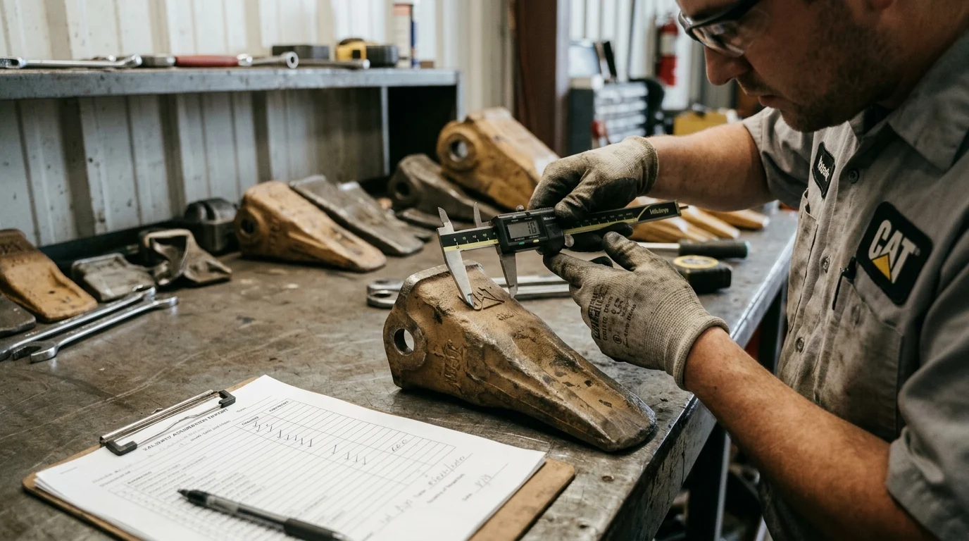 Choosing, Sourcing, and Validating Caterpillar Bucket Teeth