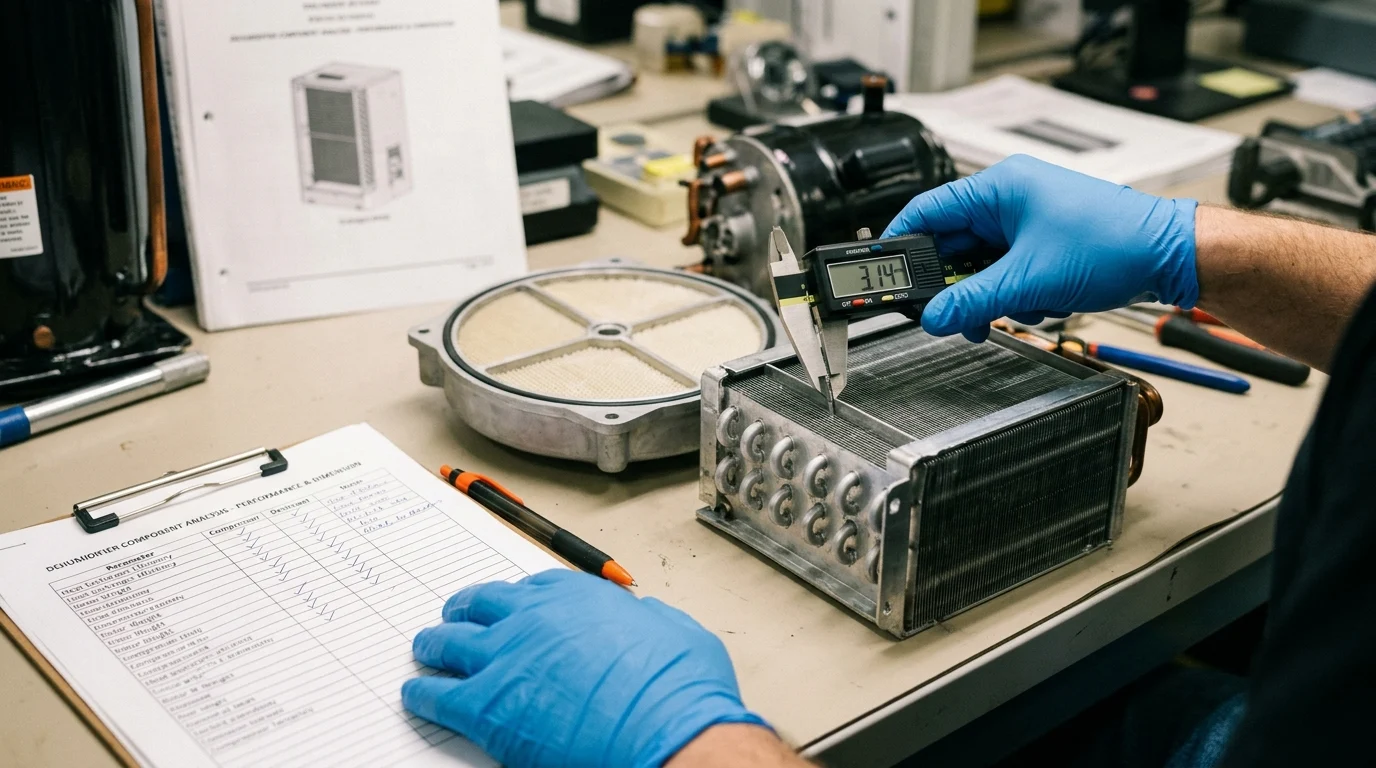 How do desiccant and compressor dehumidifiers compare on performance and