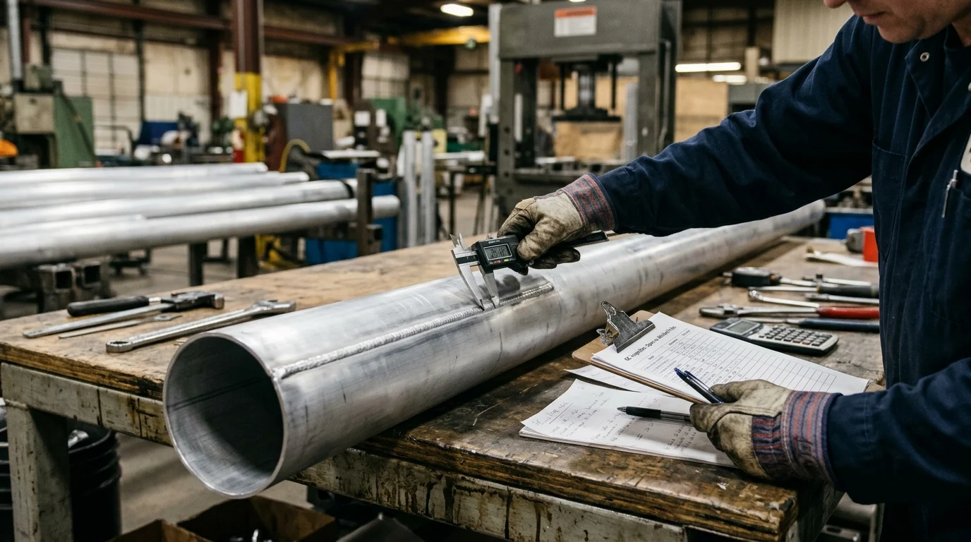 Spun vs. welded aluminum pole production methods