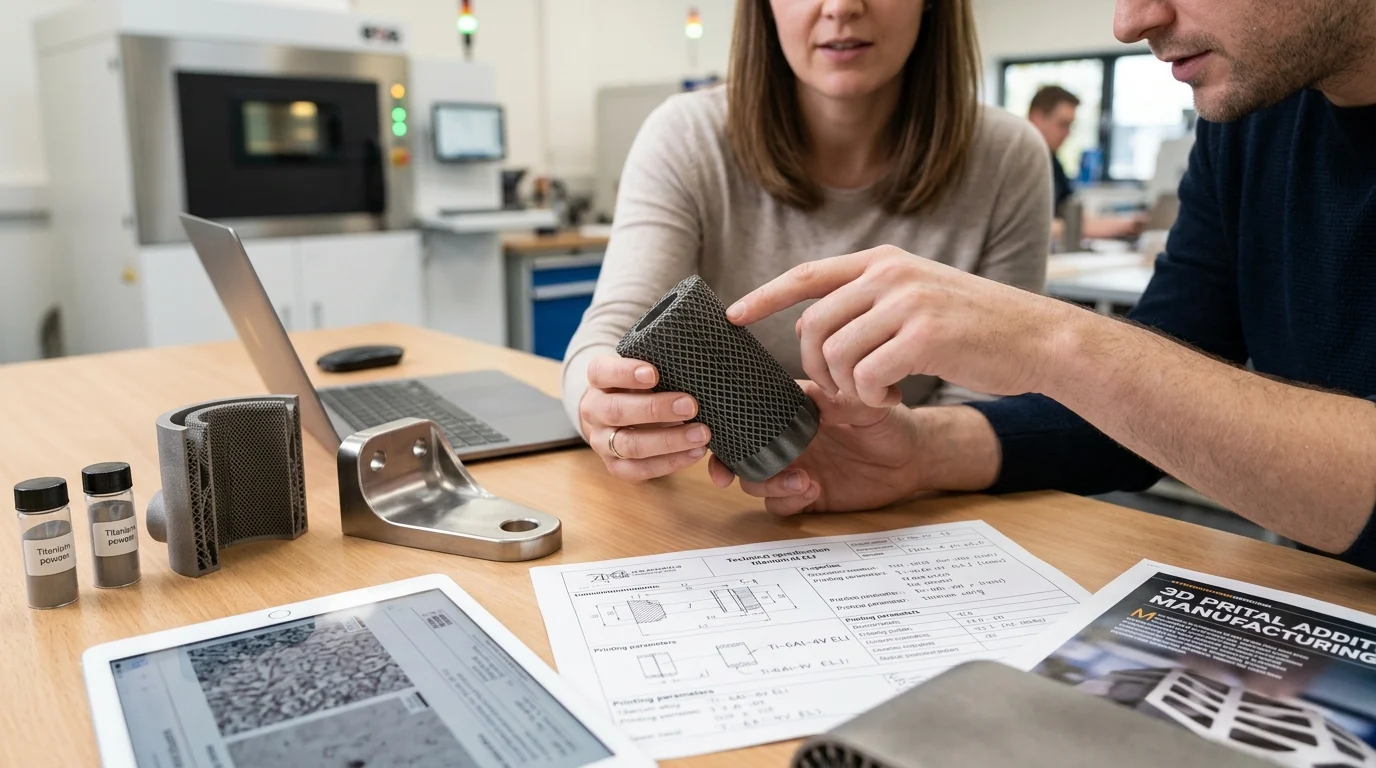 Titanium Materials and Printing Technologies