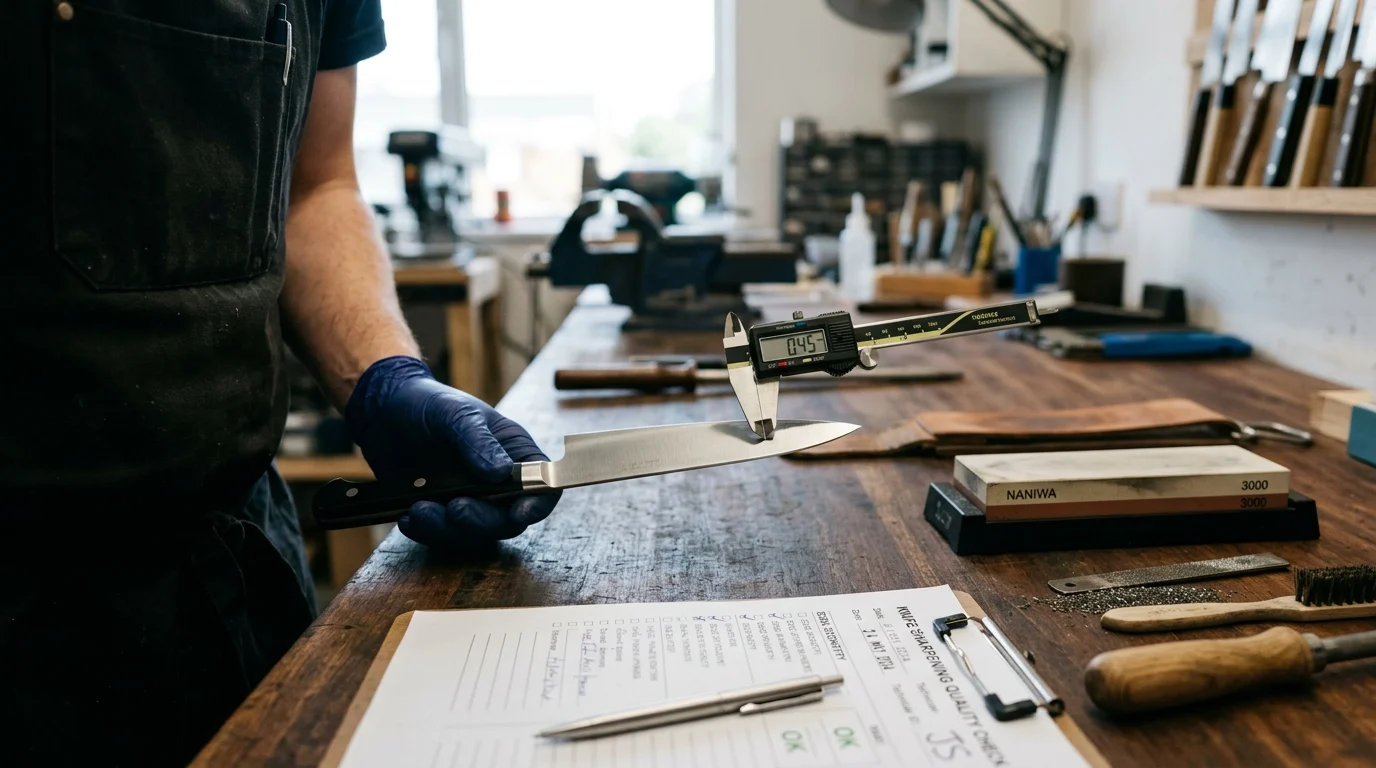 What Defines a Professional Knife Sharpener