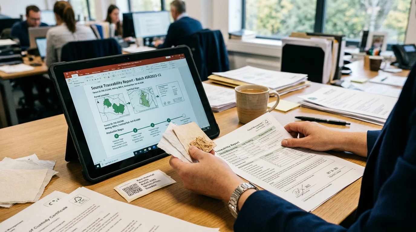 How Buyers Can Verify Traceability from Forest to Finished Roll