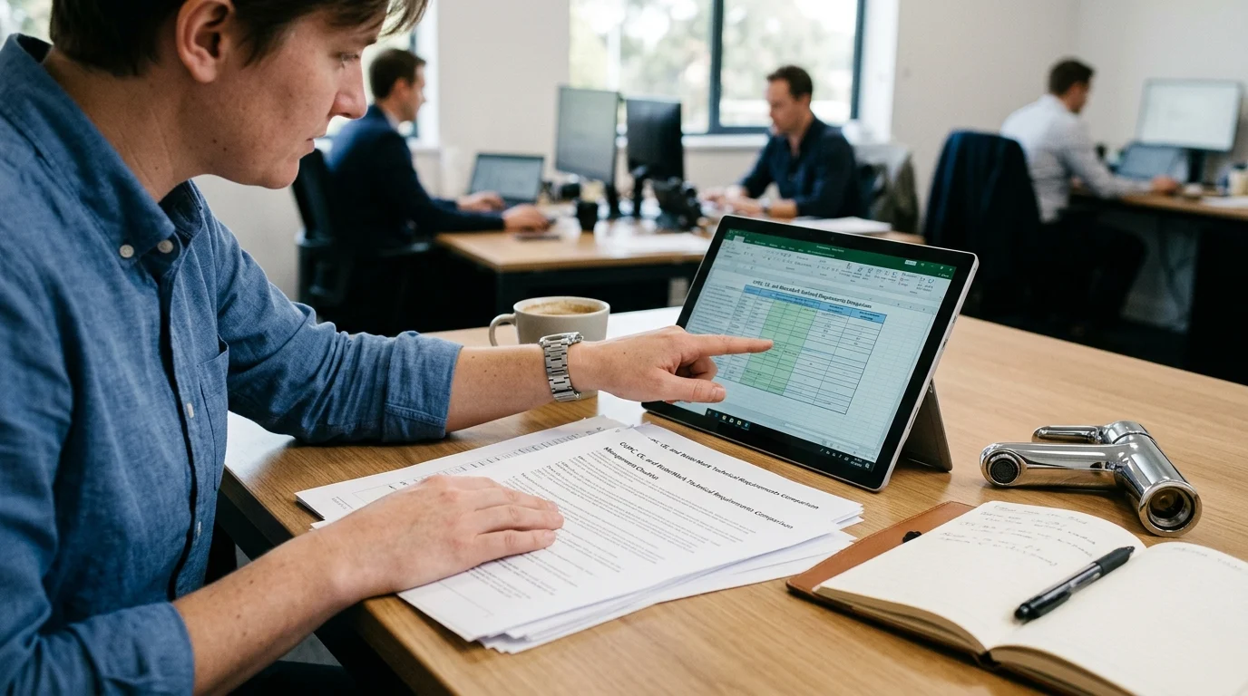 How to Compare and Manage CUPC, CE, and WaterMark Compliance