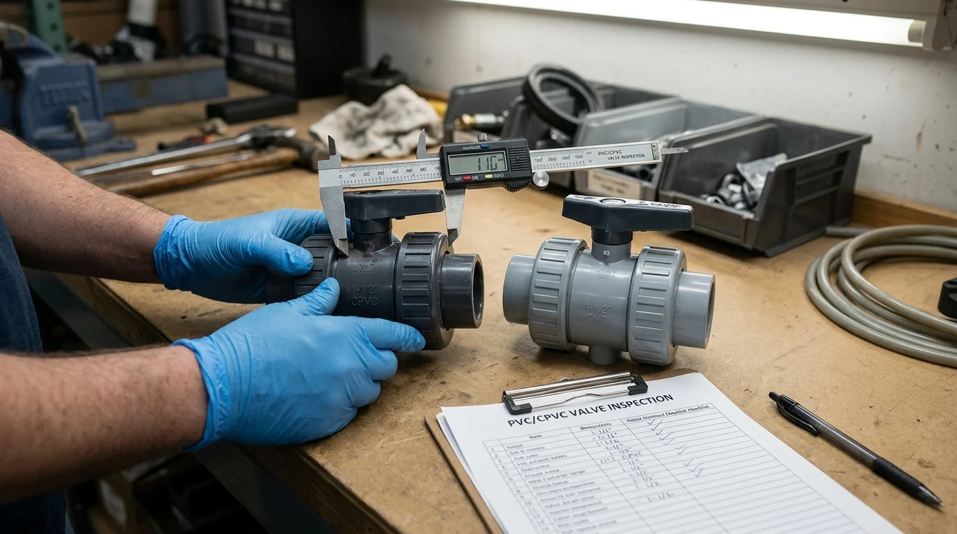 What PVC and CPVC valves are
