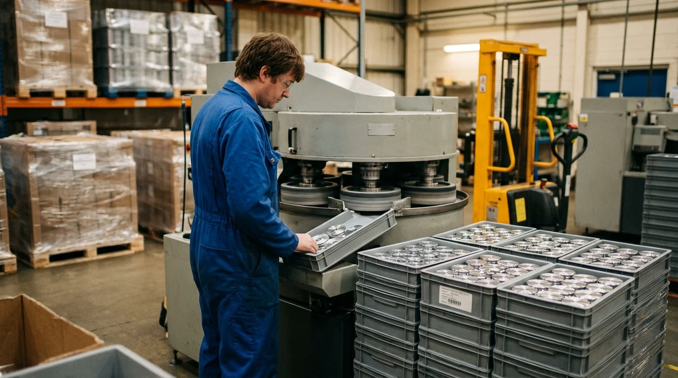 How Rotary Disc Polishing Improves Throughput