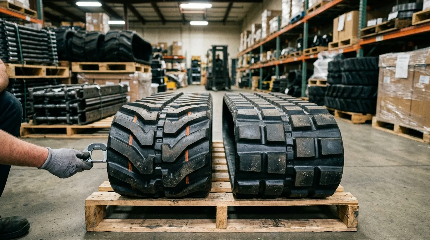 How to Compare 700mm Excavator Rubber Pads