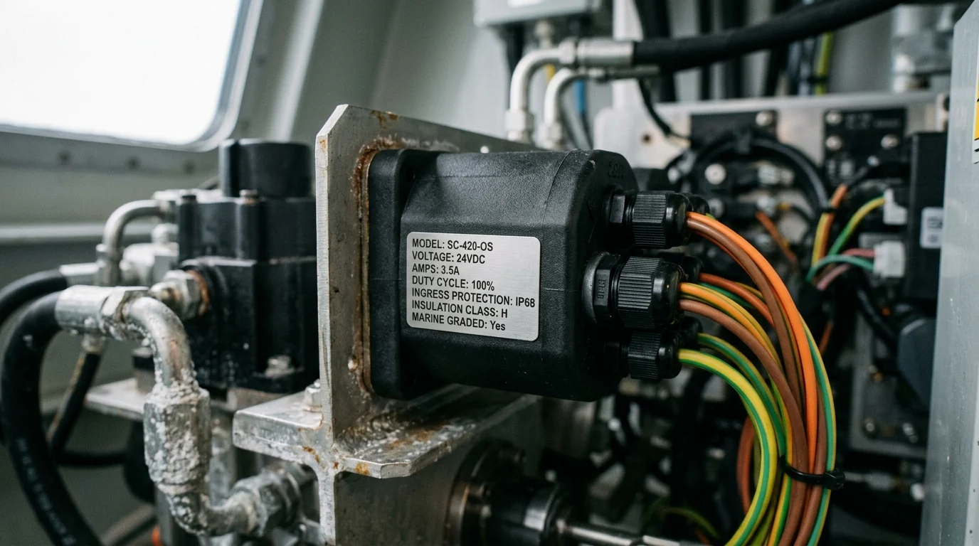 Critical Solenoid Coil Specifications for Offshore Wind Turbines