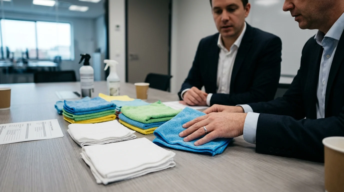 Microfiber vs Cotton in Professional Use
