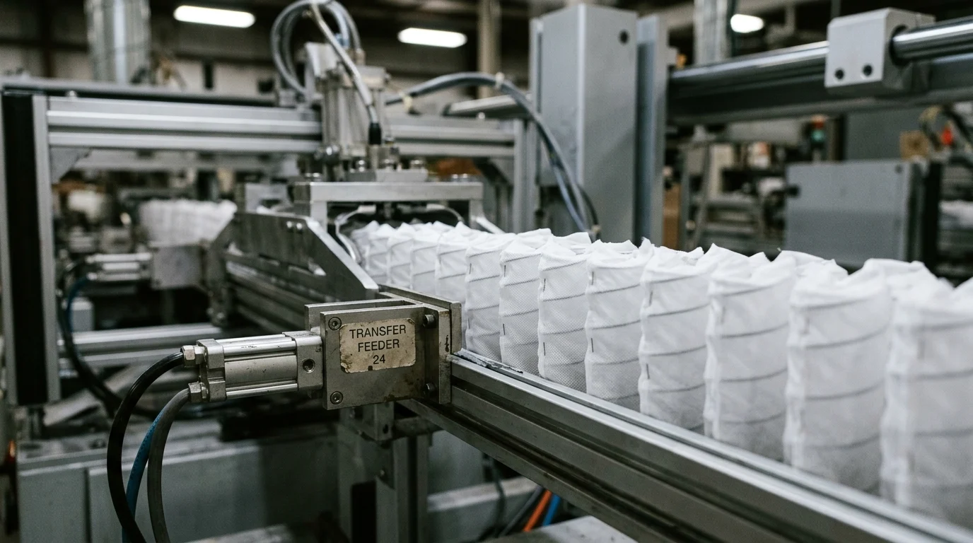 Core Features of an Advanced Pocket Spring Transfer Line