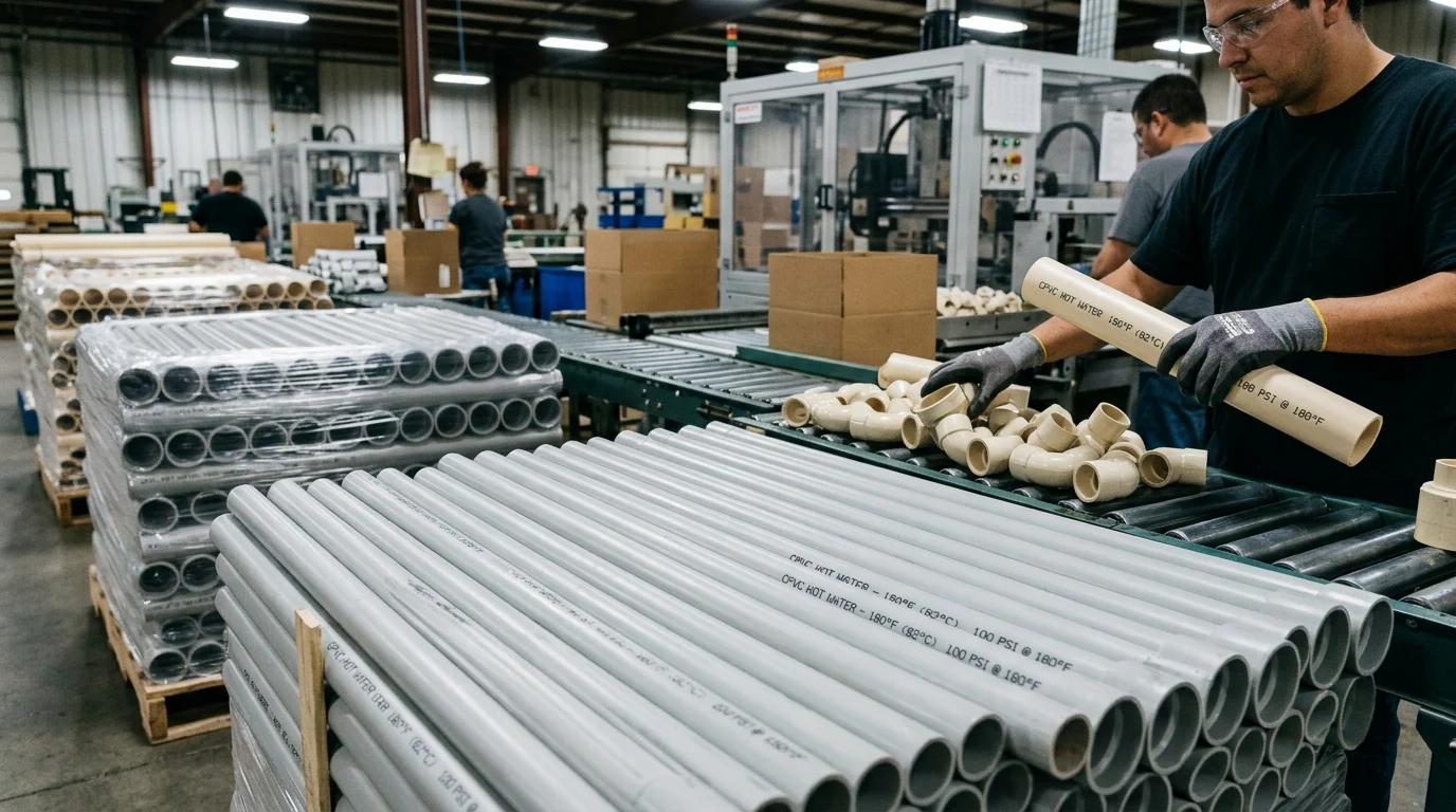 Technical Advantages of CPVC Pipes for Hot Water