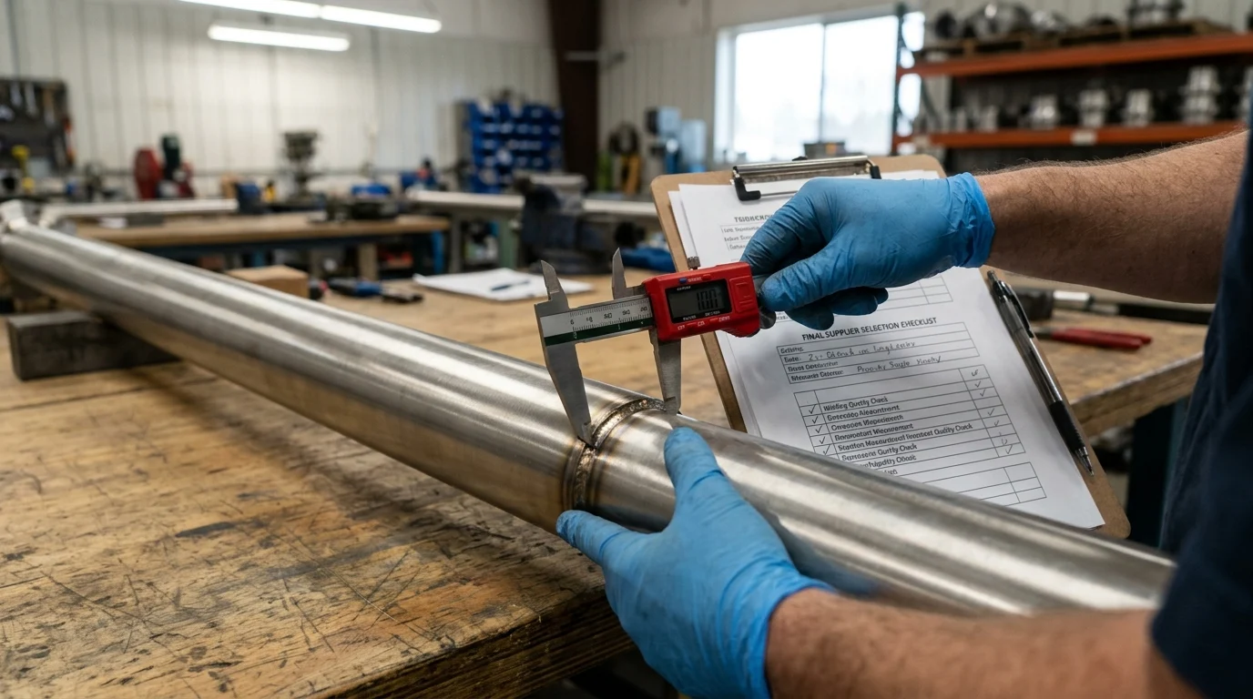 A Practical Procurement Checklist for Final Supplier Selection