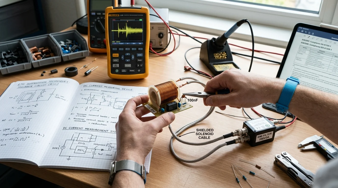 How to Reduce EMI from Solenoid Coils