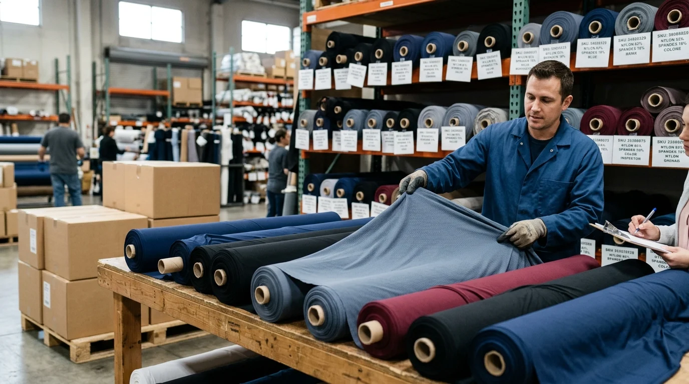 How to Evaluate Nylon Spandex Fabric Suppliers for B2B Buyers