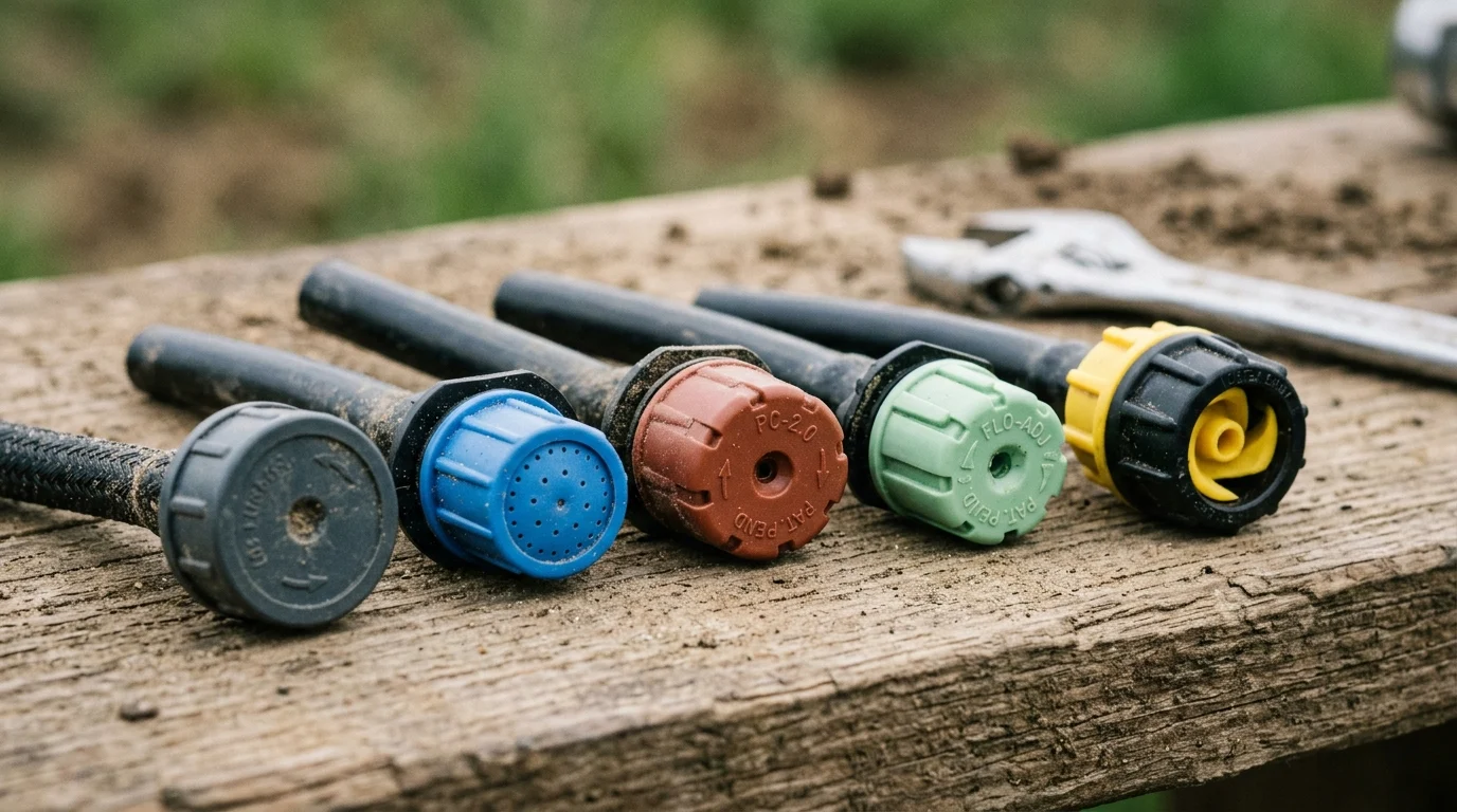 Which irrigation equipment types suit commercial farms