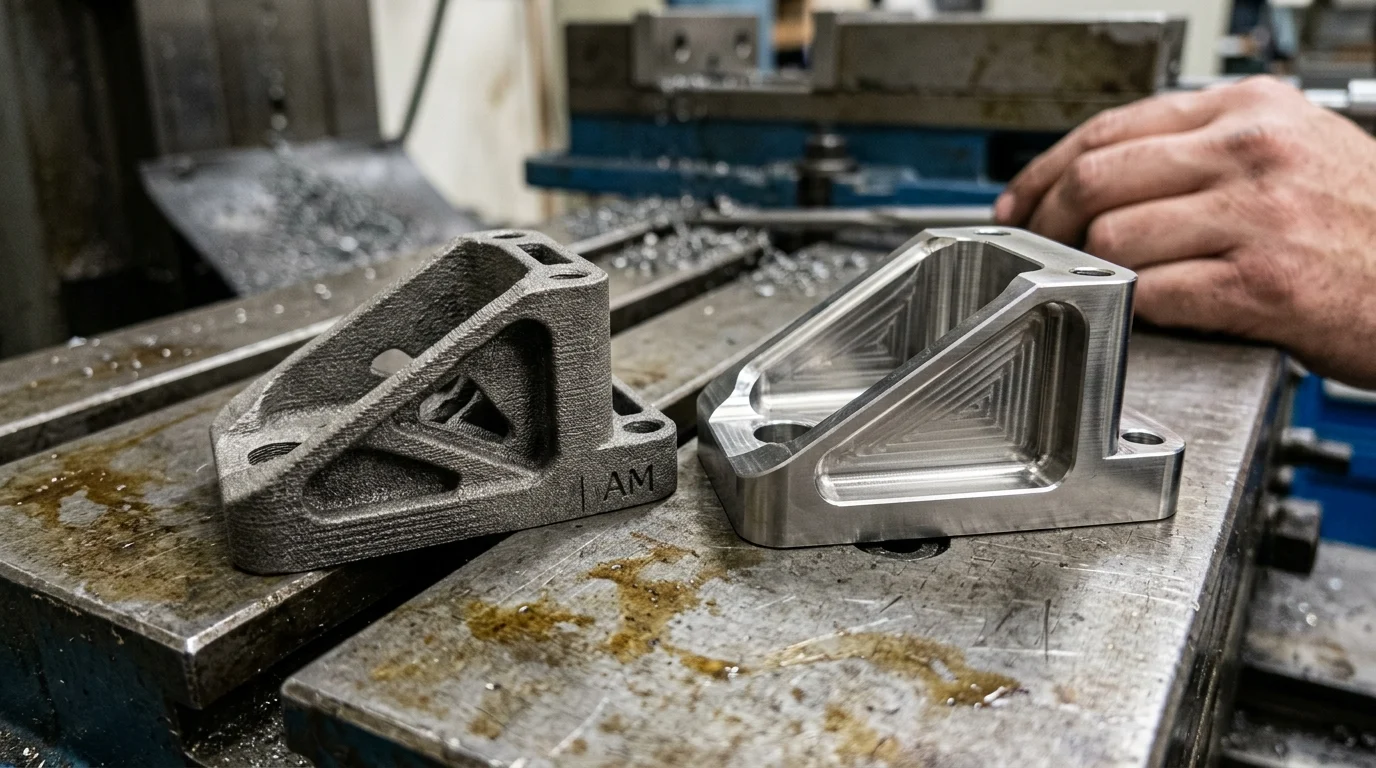 Titanium 3D Printing vs CNC Machining