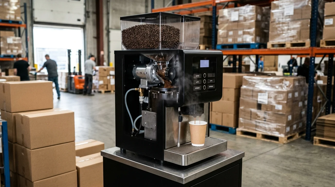 What a Bean-to-Cup Coffee Vending Machine Is